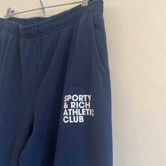 Sporty & Rich Sweatpants - Navy - Size XL - Unisex - Picture 7 of 12